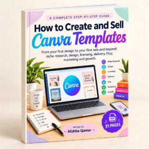 How to Create and Sell Canva Templates: Design, Etsy & Marketing Guide | PDF Ebook