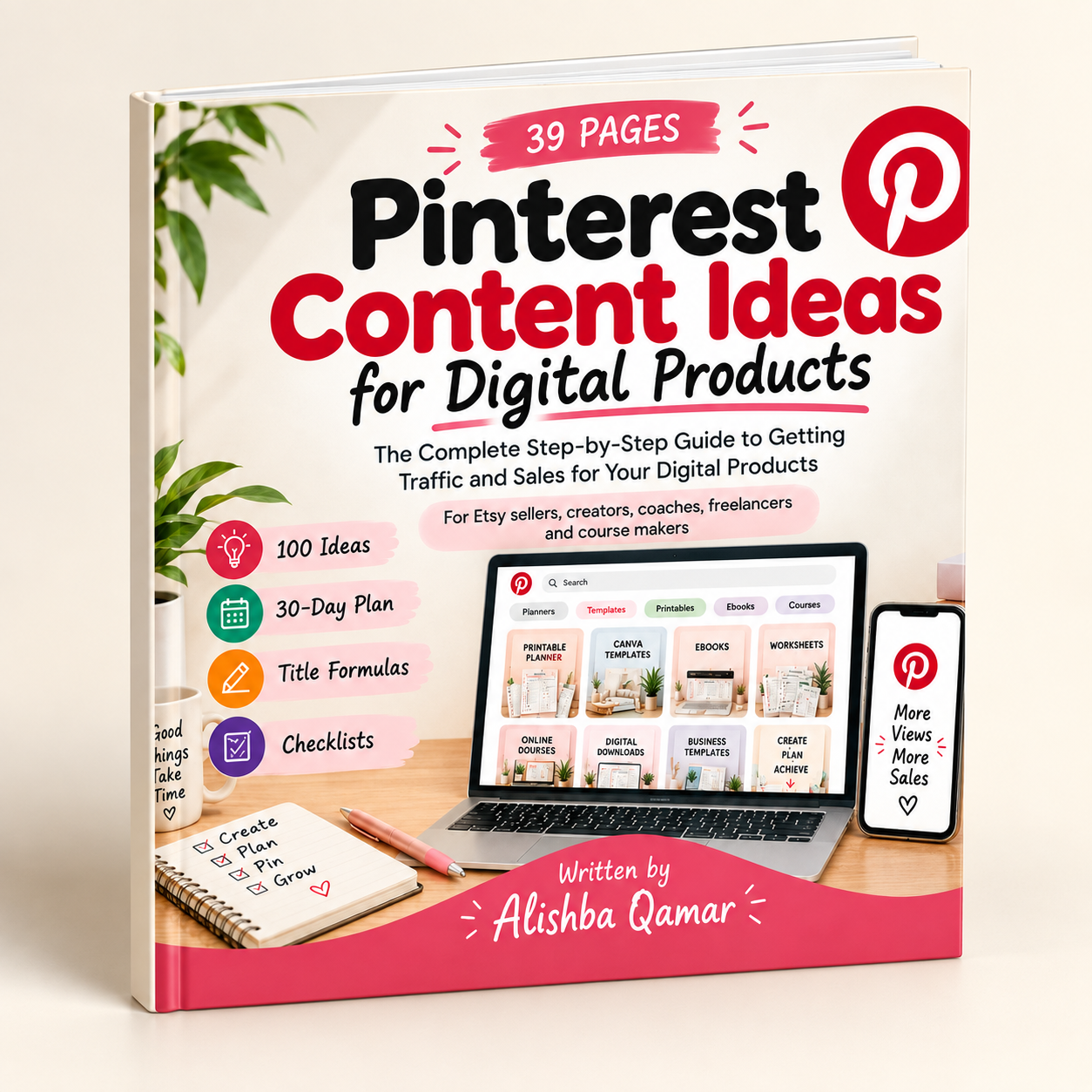 Pinterest content ideas for digital products